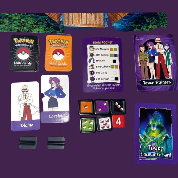 Pokémon Tower Game - 2000 - Milton Bradley - - Picture 2 of 7
